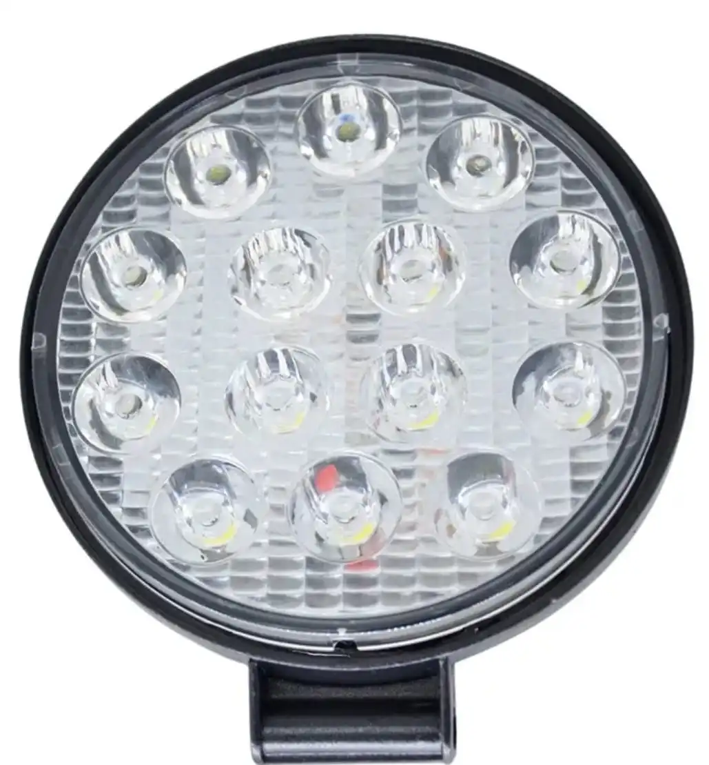 Farol Auxiliar Redondo 14 Leds Bivolt - FLX 1046 - Delgado Lonas e acessórios