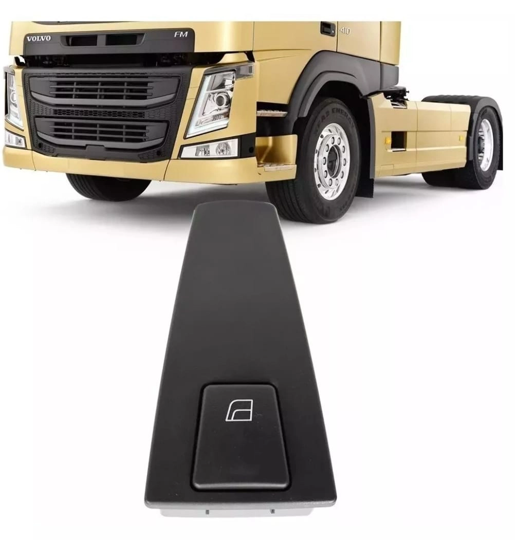 Interruptor Vidro Eletrico simples 5 terminais Volvo Fh Fm Nh - Ospina 021120 - Delgado Lonas e acessórios