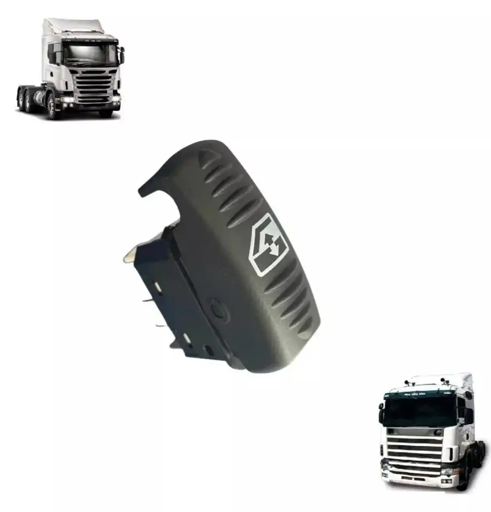 Interruptor acionador de vidro Scania S4 todos - Ospina 021097 - Delgado Lonas e acessórios