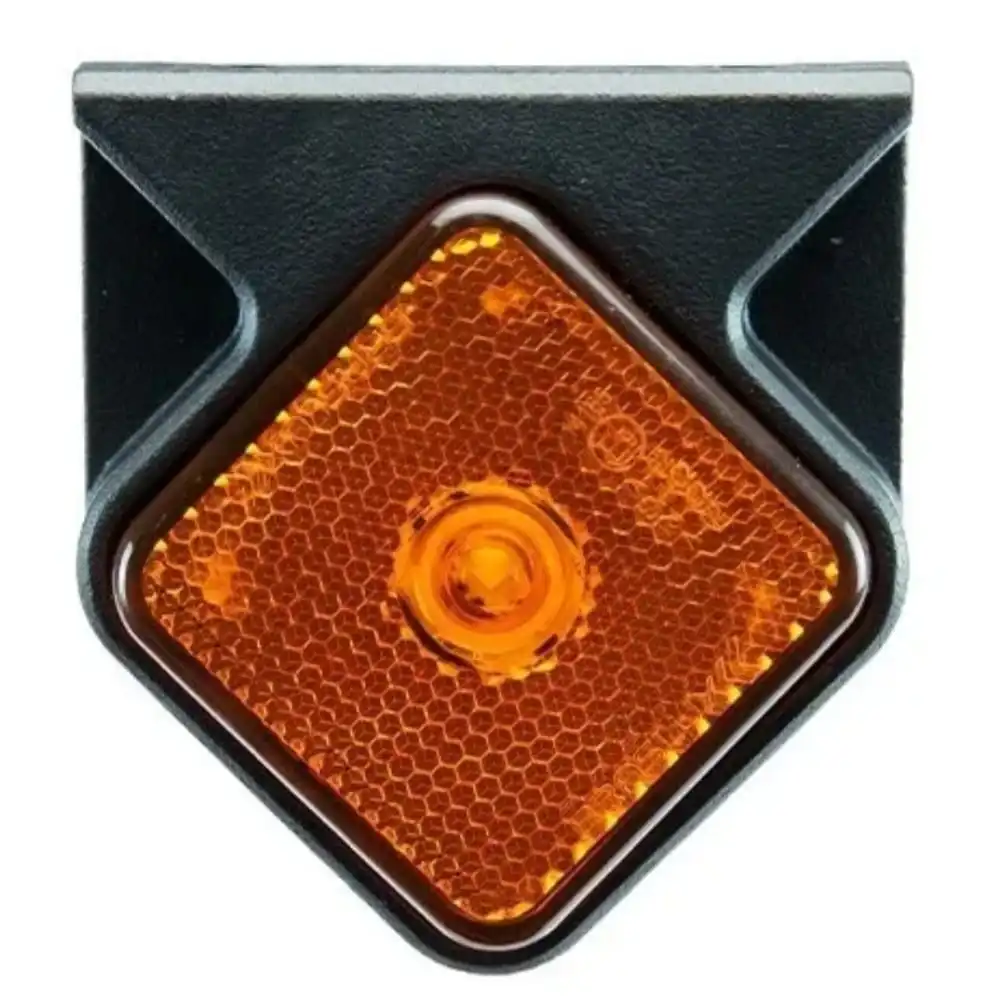 Lanterna lateral guerra Led com suporte - saída conector - Delgado Lonas e acessórios