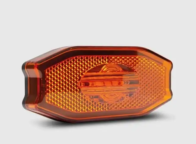 Lanterna lateral Exclusive led sem suporte saída fios - Delgado Lonas e acessórios