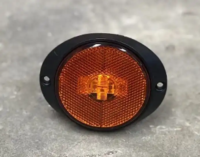 Lanterna frontal led, saída fios - lente 65MM - Delgado Lonas e acessórios