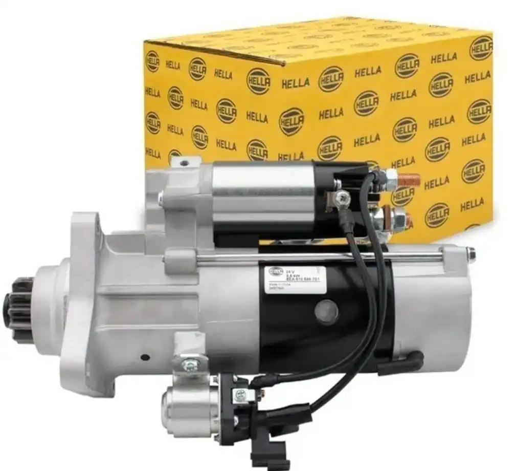 Motor de partida Mitsubischi 24v 5.5w - 11 dentes - Volvo FM 370 2012>2016 FMX 370 2011>2016 - Delgado Lonas e acessórios