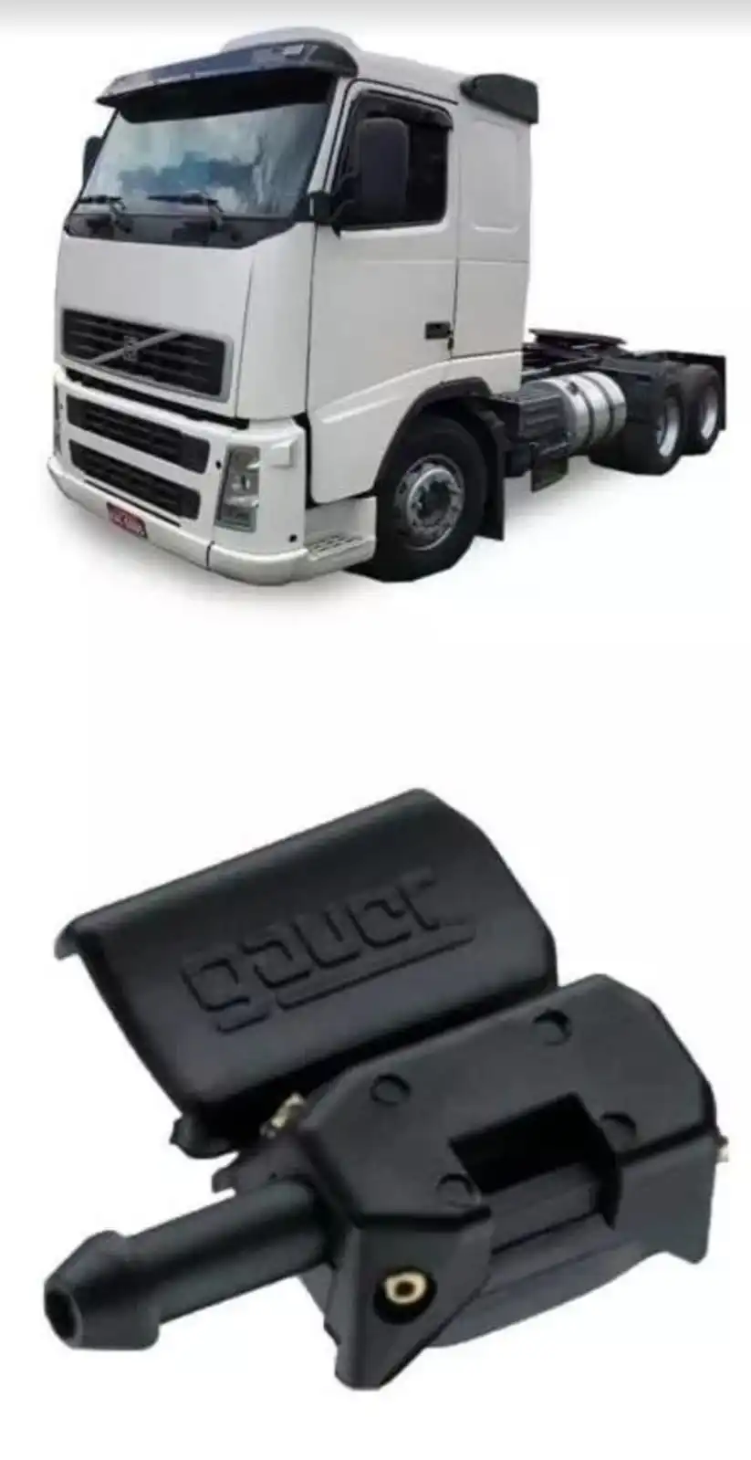 Brucutu Limpador Para-brisa  Volvo Fh Nh - Delgado Lonas e acessórios